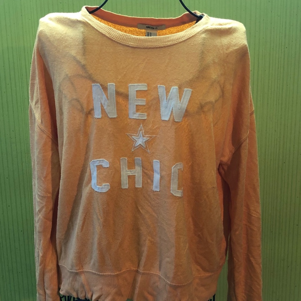 Cropped sweatshirt
